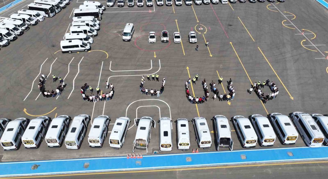 Batmanda okul servislerine denetim ve eğitim