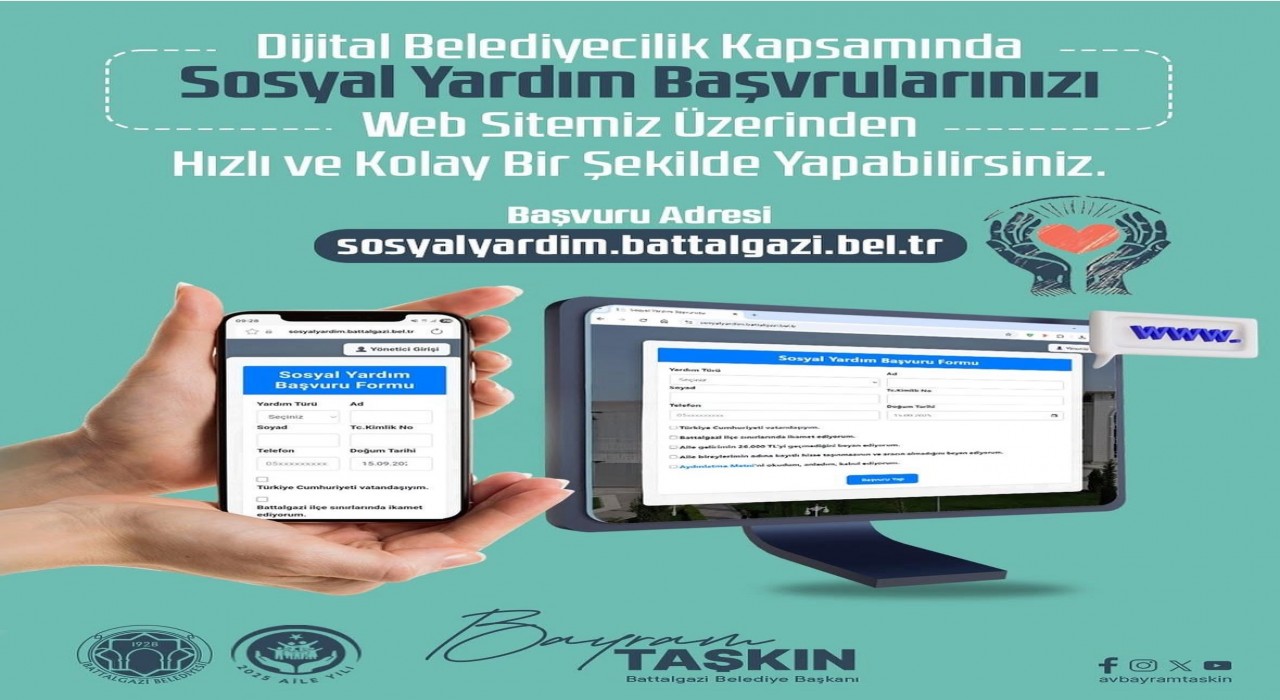 Battalgazi Belediyesinden eğitime ve sosyal yardımlara tam destek