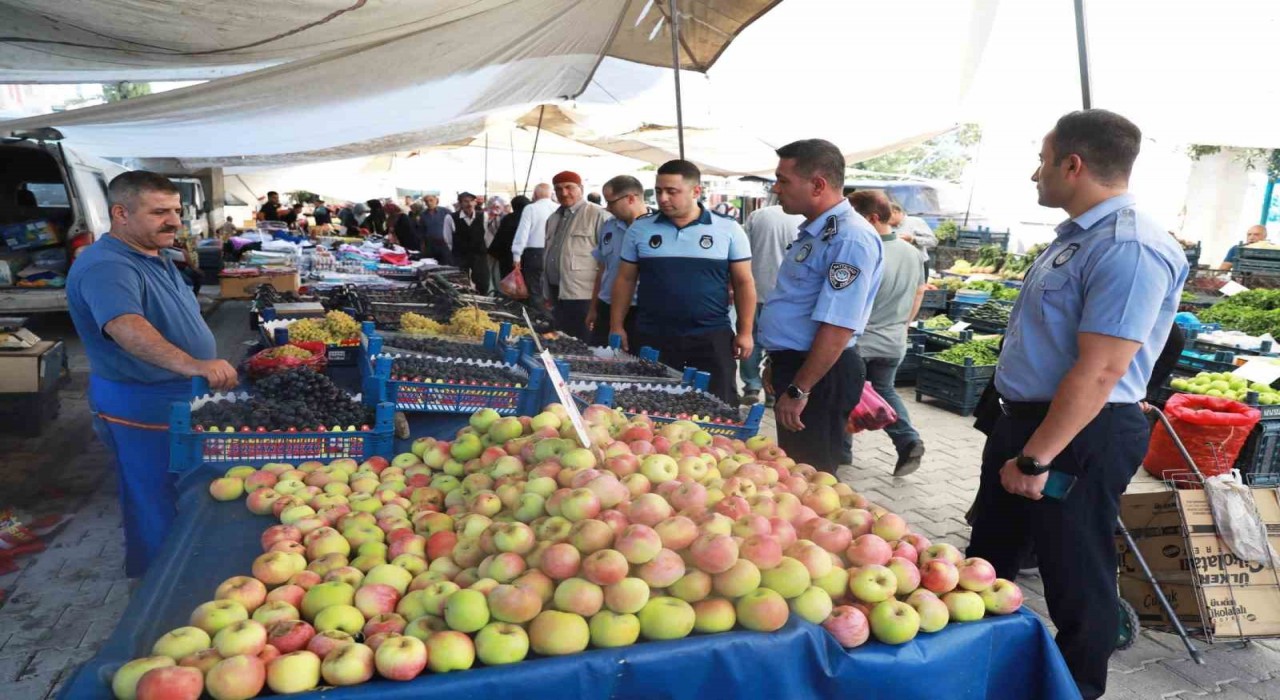 Battalgazide pazar yerlerinde hassas denetim