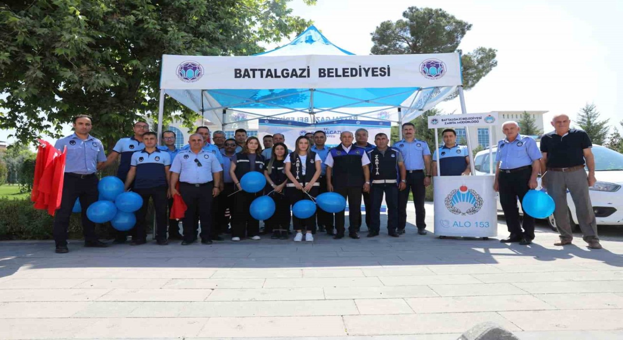 Battalgazide Zabıta Haftası kutlandı
