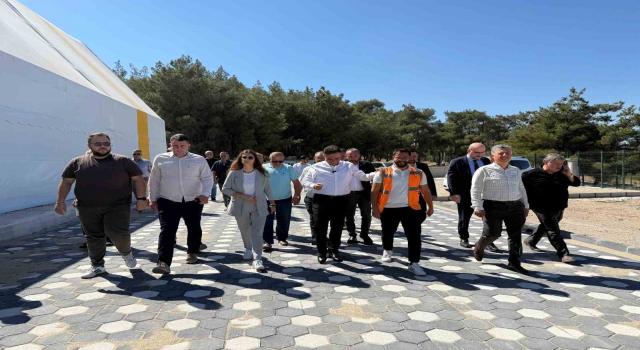 Baybatur Somada yatırımları yerinde inceledi