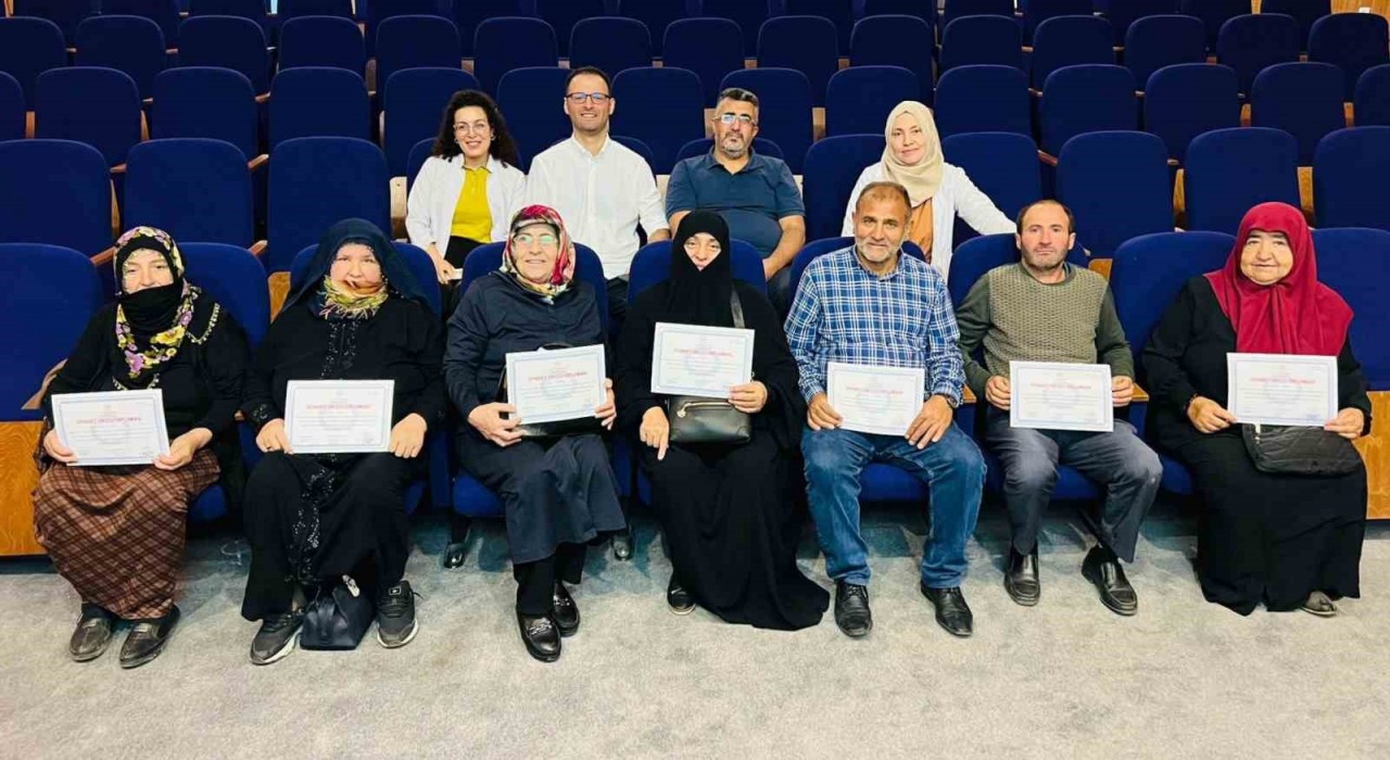 Bayburtta Eylül ayı Diyabet Okulu Eğitimi tamamlandı