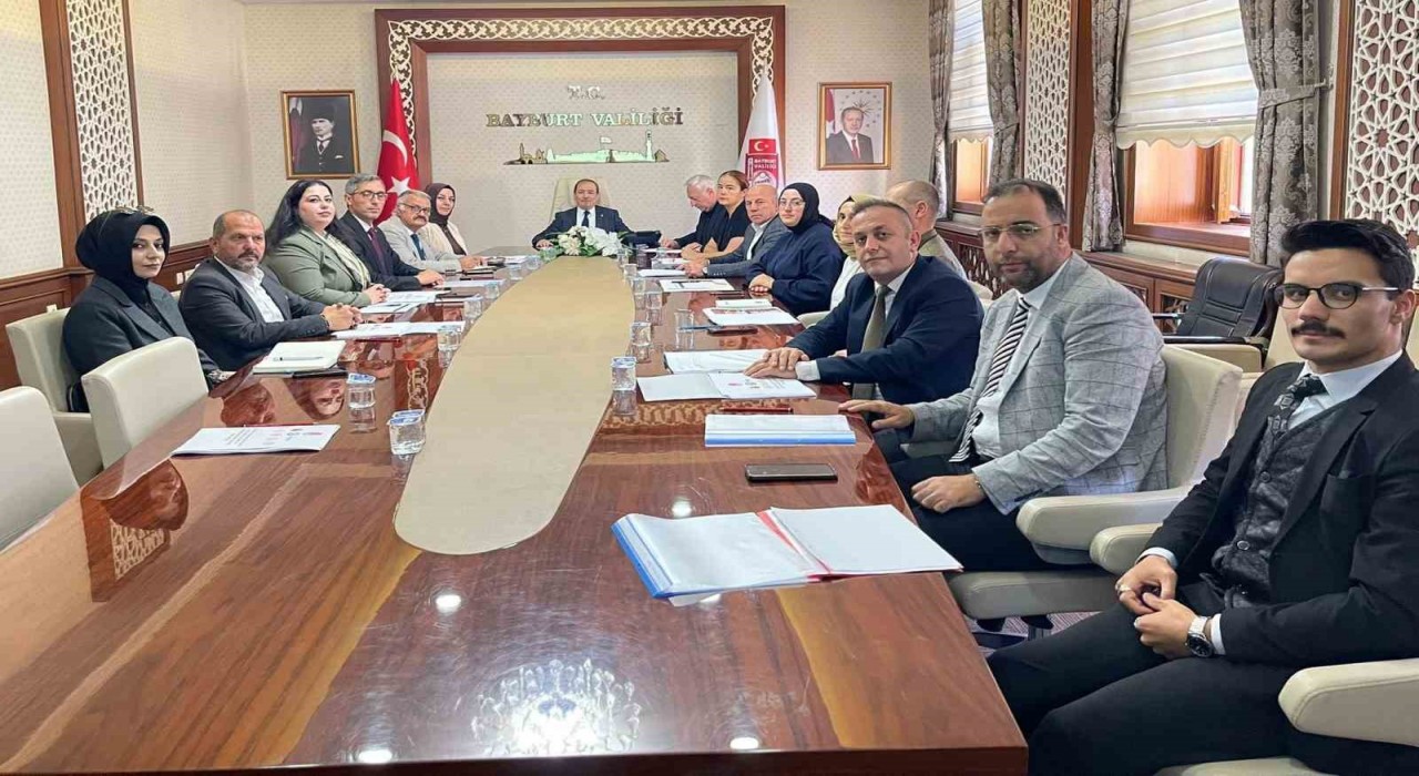 Bayburtta II. Otizm Eylem Planı kapsamında İl İzleme ve Değerlendirme Kurulu Toplantısı yapıldı