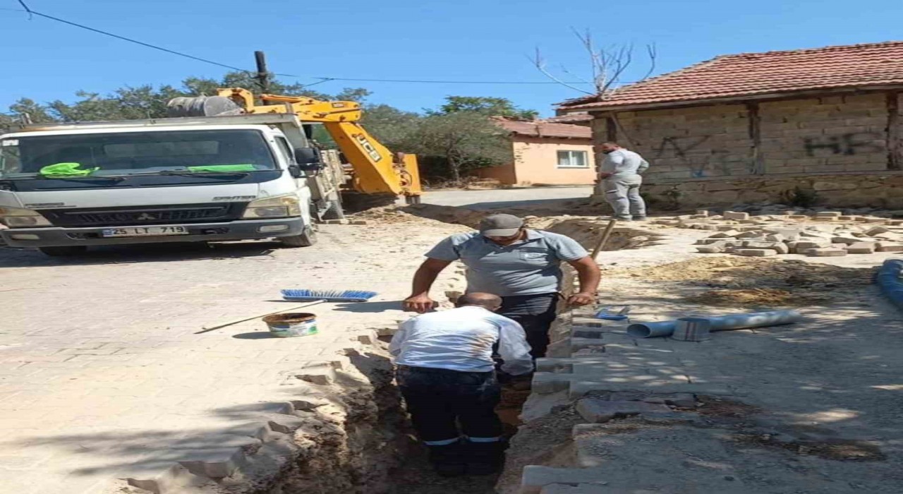 Bayırköyde altyapı ve çevre temizlik çalışmaları tamamlandı