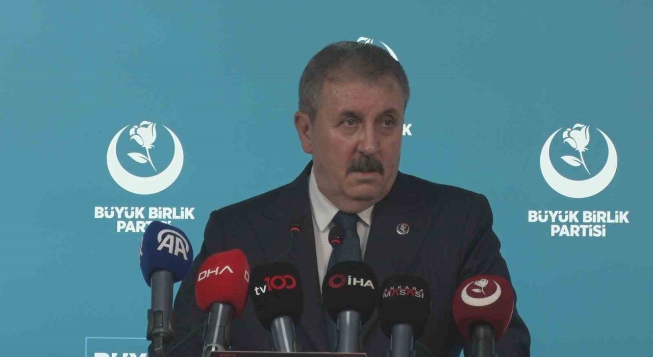 BBP Başkanı Destici: (Suça sürüklenen çocuklar) ceza sistemimizi değiştirmek dışında bir seçeneğimiz kalmamıştır