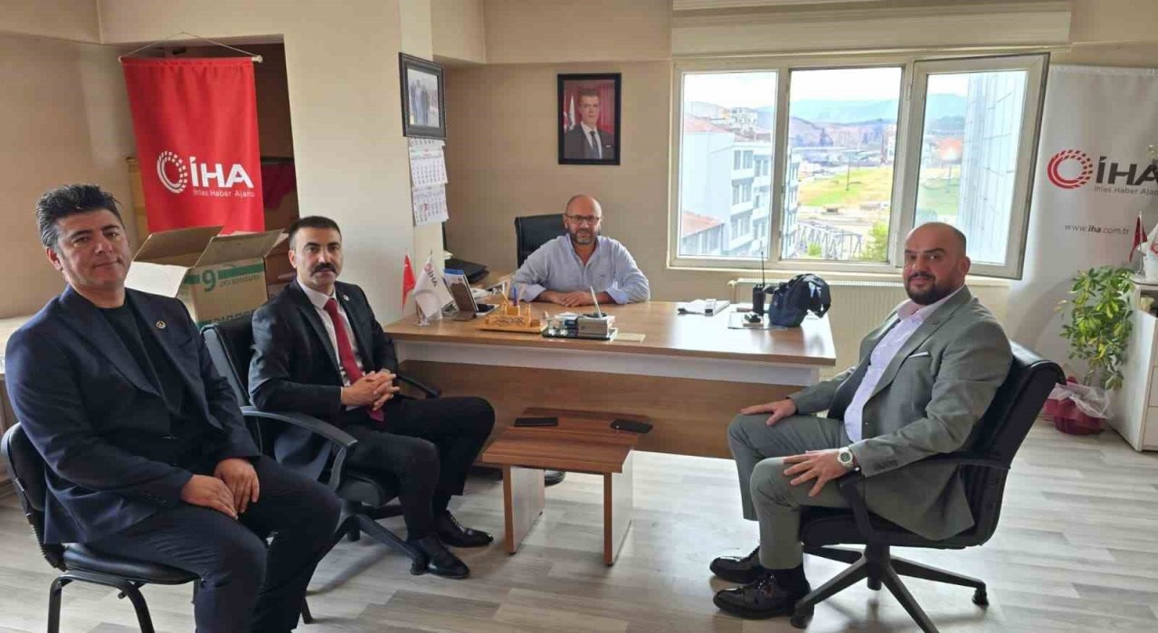 BBP Karabük İl Başkanı Murat Kesginden İHAya ziyaret