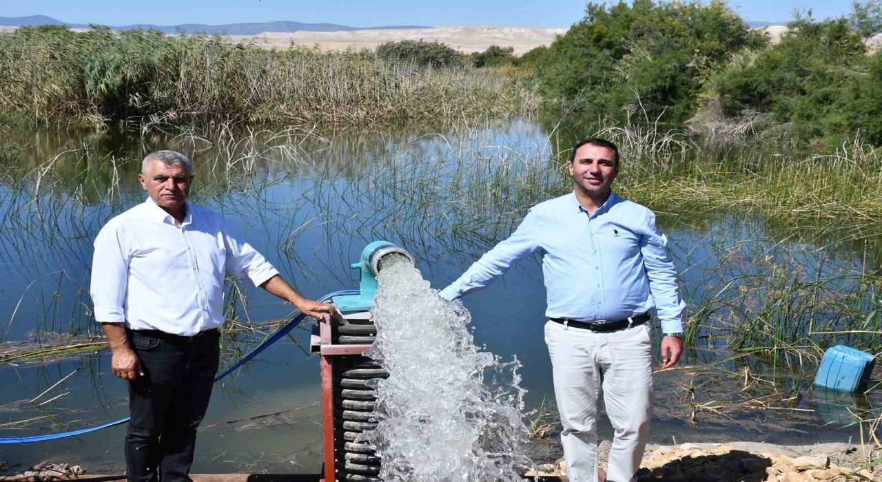 Beylikova Belediyesinden kuraklığa karşı örnek proje