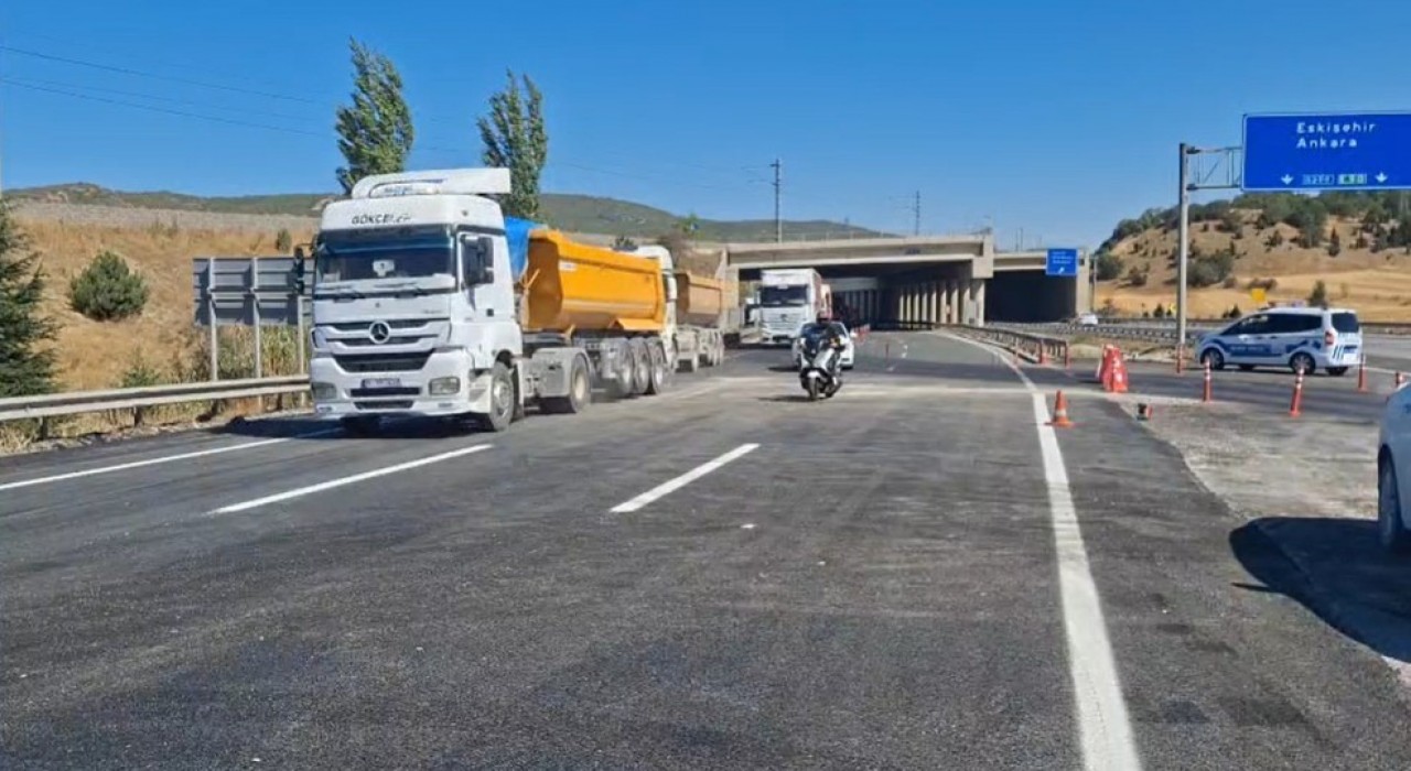 Bilecik-Bozüyük karayolunda asfalt çalışması tamamlandı