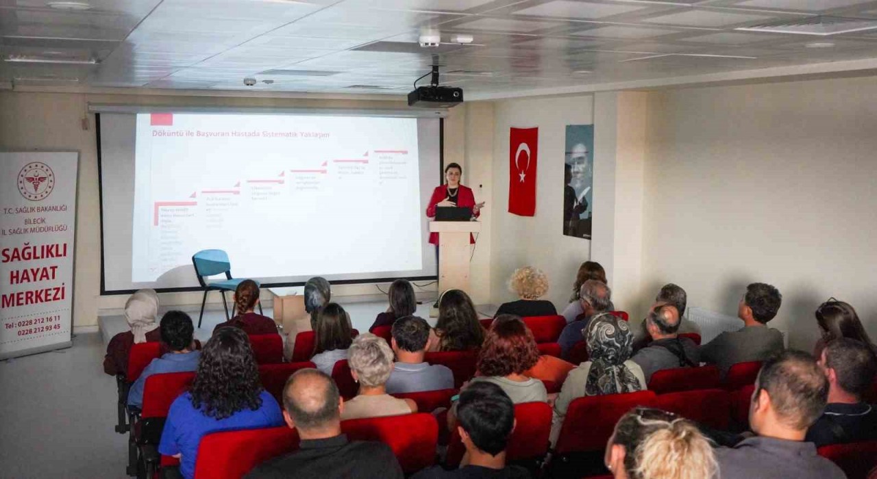 Bilecikte aile hekimlerine cildiye eğitimi