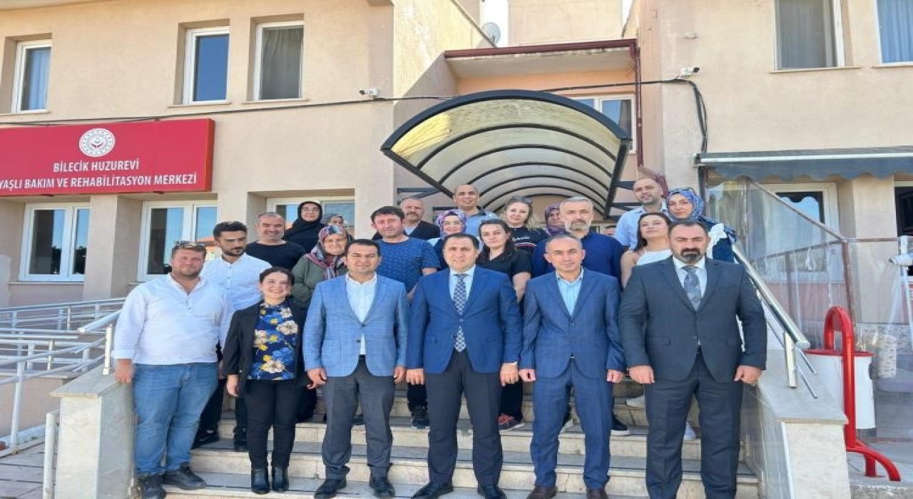 Bilecikte huzurevi personeliyle değerlendirme toplantısı yapıldı