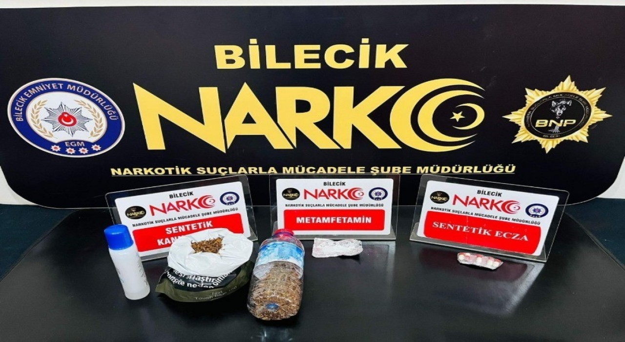 Bilecikte uyuşturucu operasyonu: 1 kişi tutuklandı