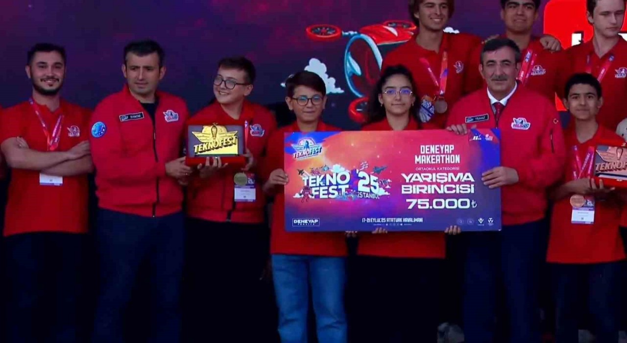 Bilim Yunusemre öğrencileri TEKNOFESTte birinci oldu
