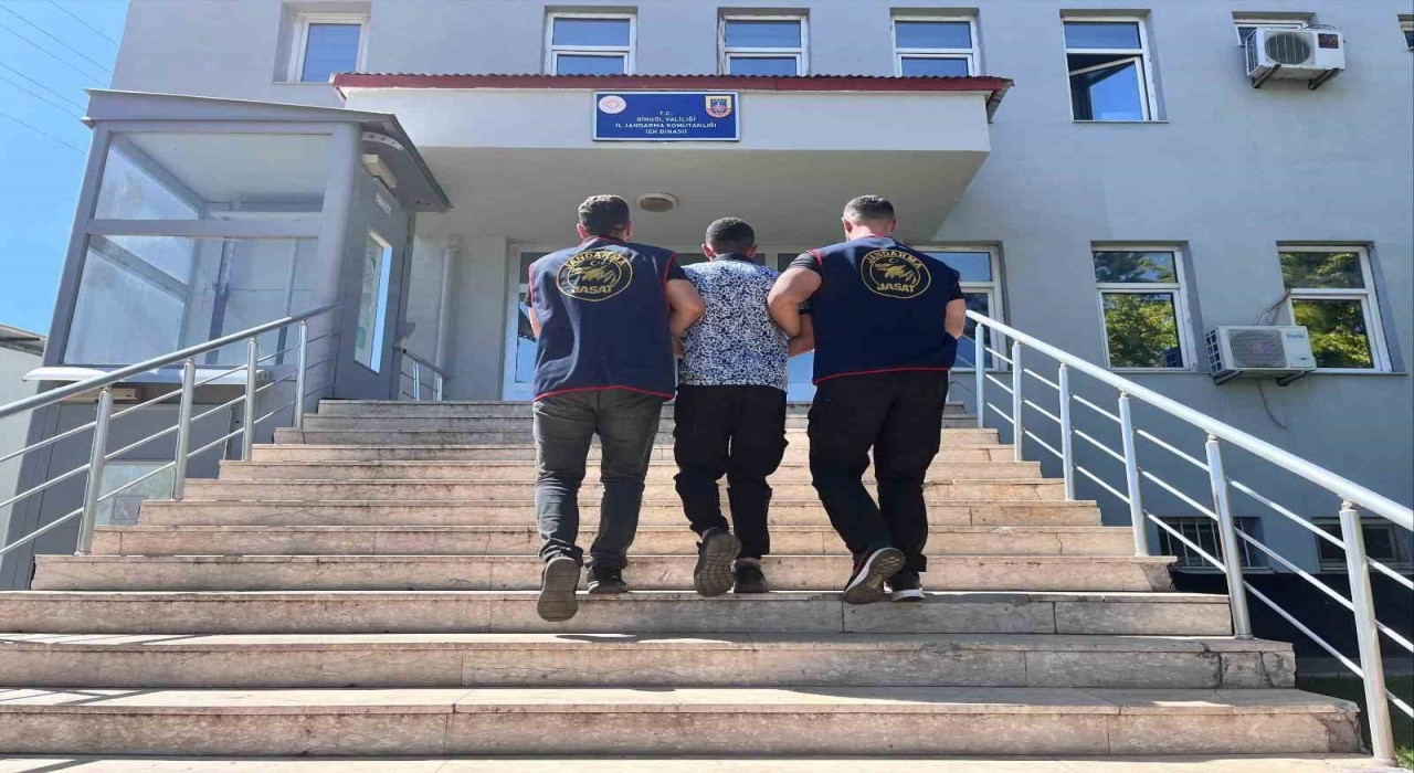Bingölde kesinleşmiş hapis cezası bulunan şahıs yakalandı