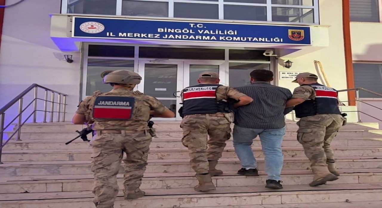 Bingölde kesinleşmiş hapis cezası bulunan zanlı yakalandı