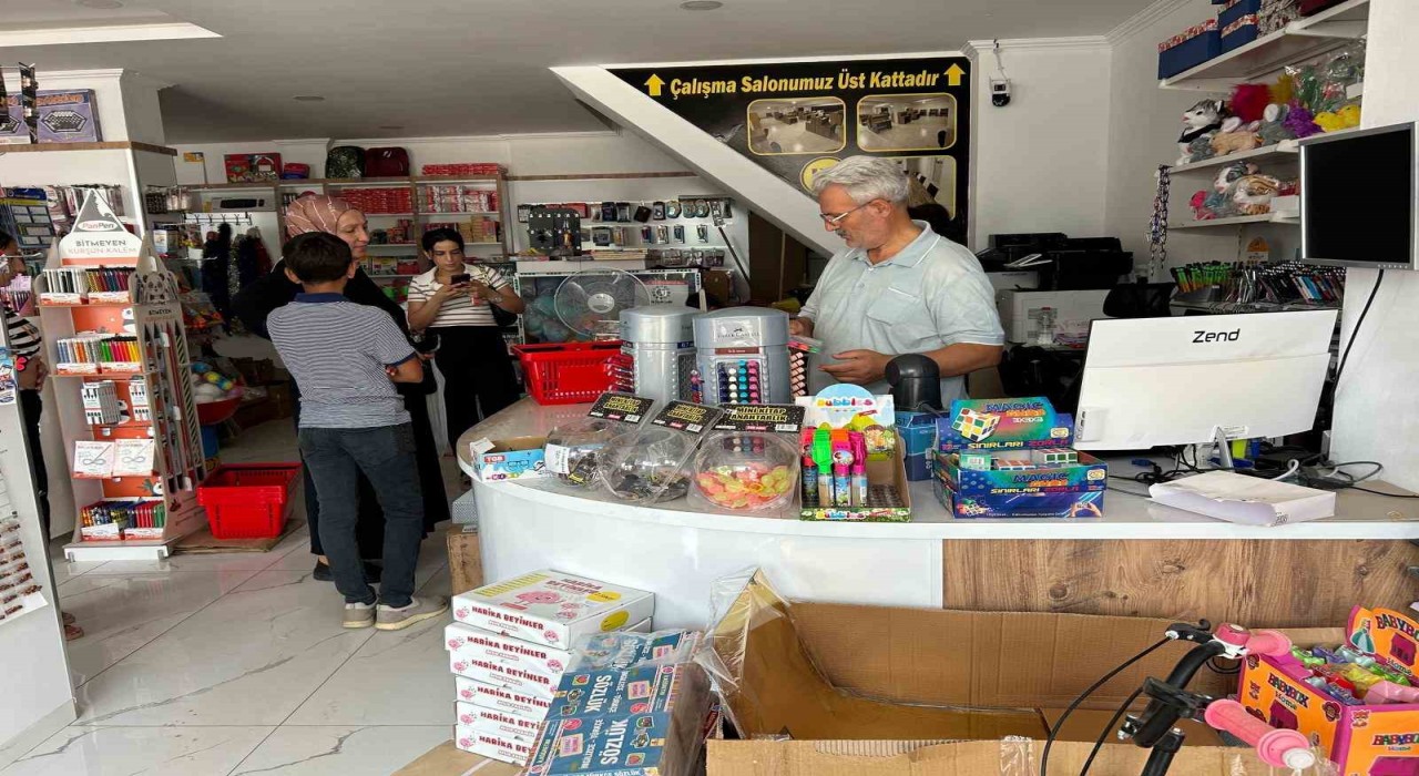 Bingölde okul öncesi kırtasiye yoğunluğu