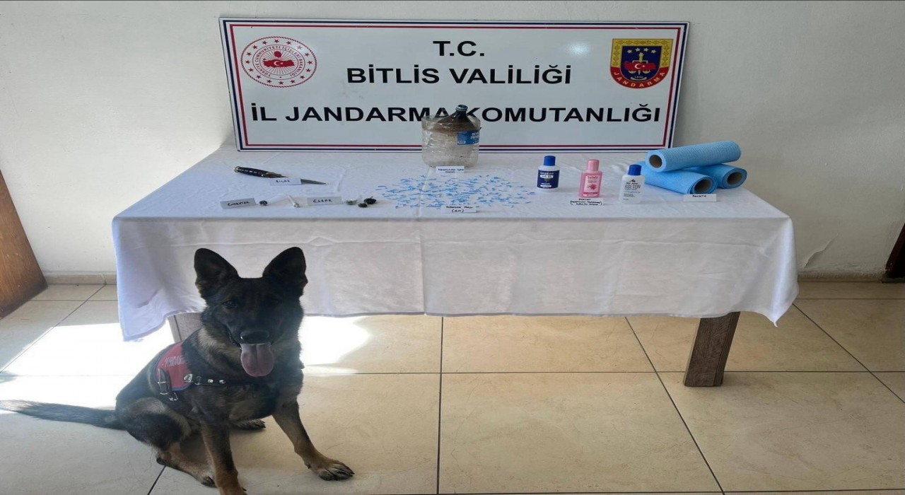 Bitliste jandarmadan uyuşturucu operasyonu