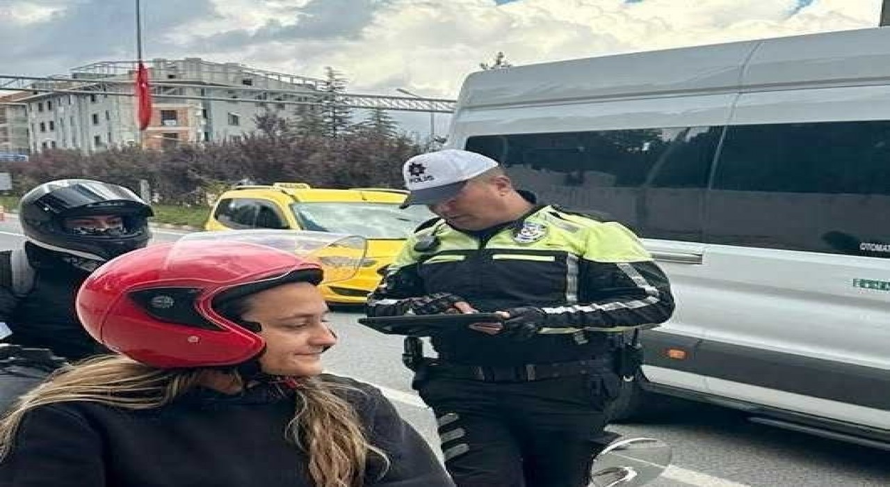 Bozüyükte trafik denetimleri sürüyor