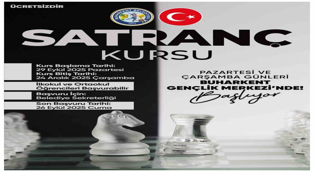 Buharkentte satranç kursu başlıyor