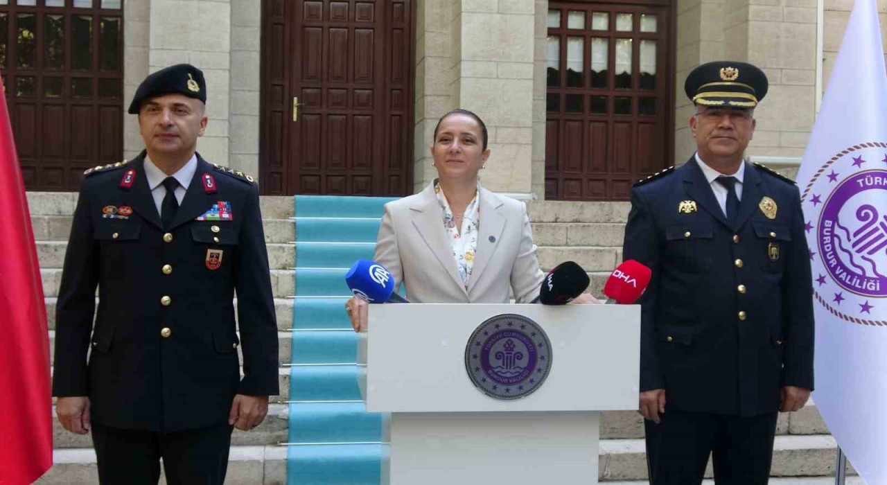 Burdurda ağustos ayında bin 224 olay yaşandı