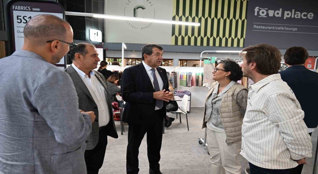 Bursa iş dünyası Pariste Tekstil ve Moda Fuarlarında