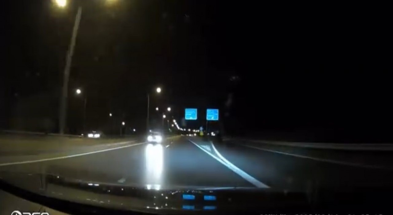 Bursada ters yöne giren araç yürekleri ağıza getirdi