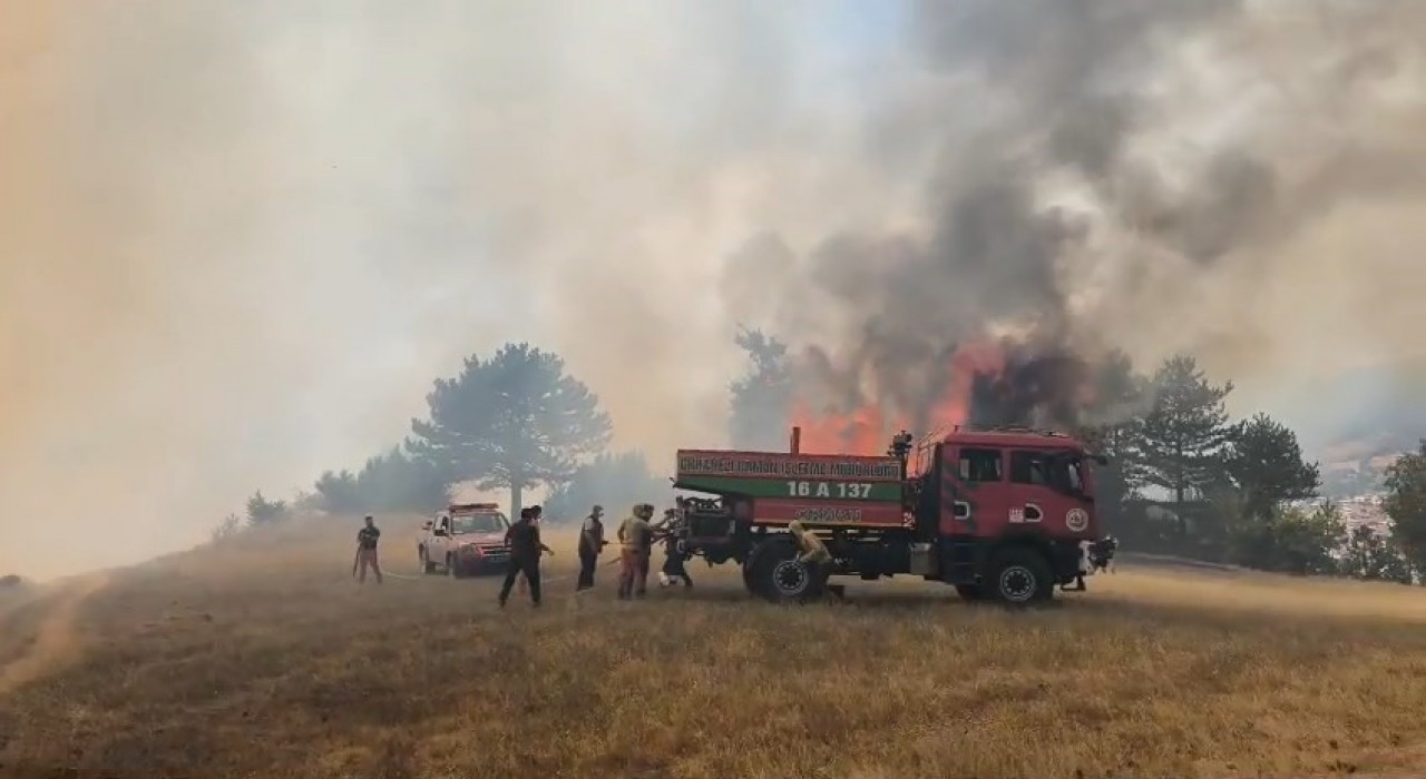 Bursadaki orman yangını kontrol altına alındı