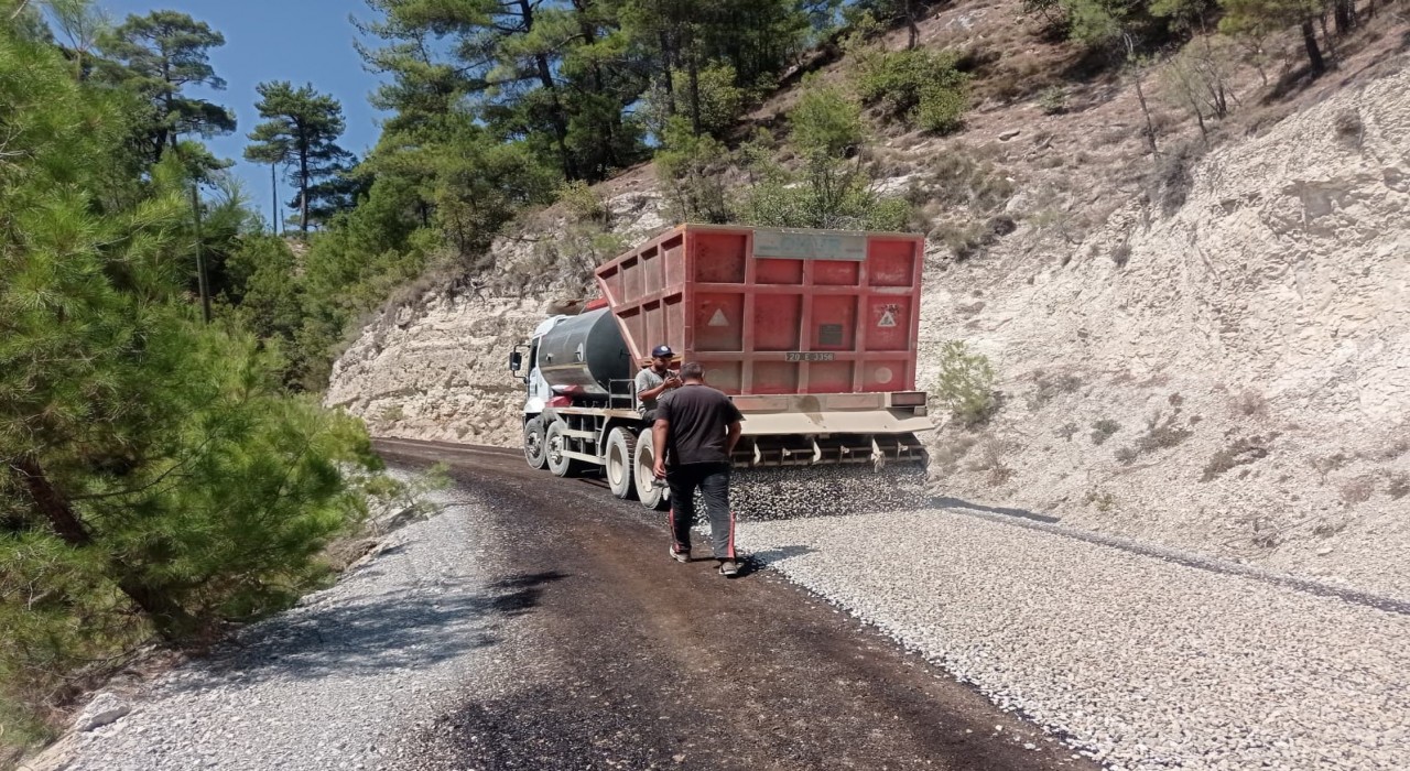 Çameli Belediyesi üst yapı yenileme çalışmalarını hız kesmeden sürdürüyor