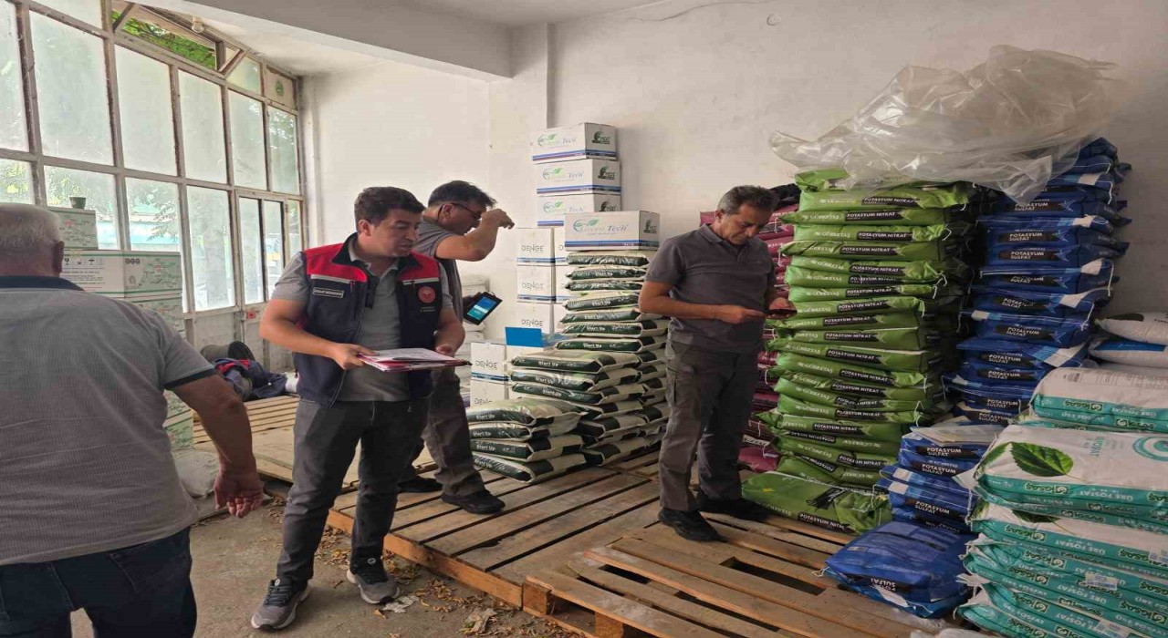 Çanakkalede DNA barkod ve bandrollü gübre deneti