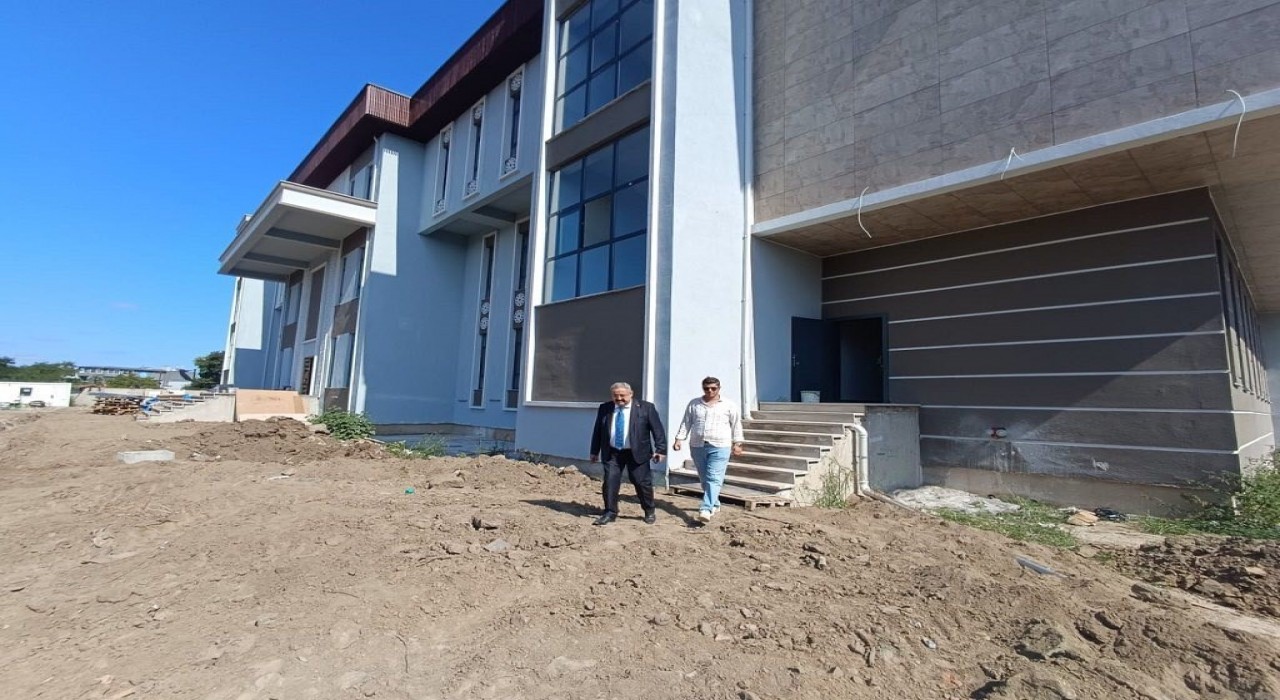 Çarşamba Hükümet Konağı inşaatında sona doğru