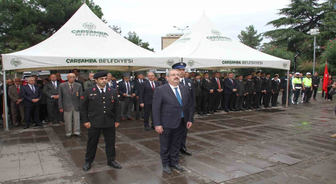 Çarşambada Gaziler Günü kutlaması