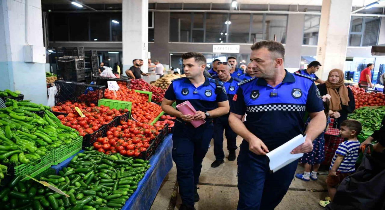 Çayırovadaki pazarlarda elektronik tartı dönemi