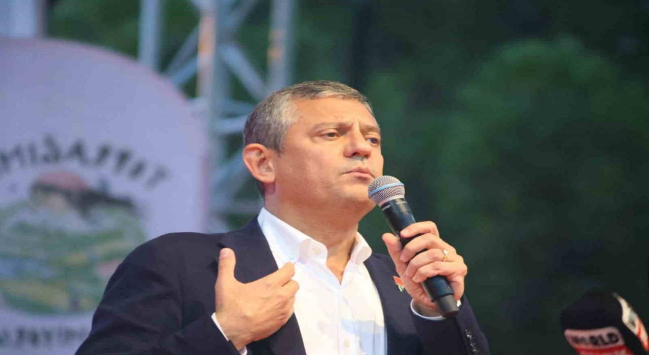 CHP Genel Başkanı Özel, Muğladaki mitingde konuştu