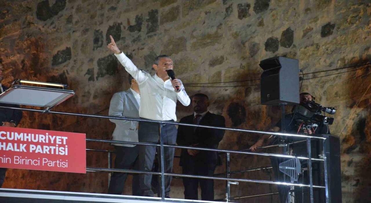 CHP Genel Başkanı Özelden ilginç tespit: CHPli başkanların yönettiği Sinop son sırada