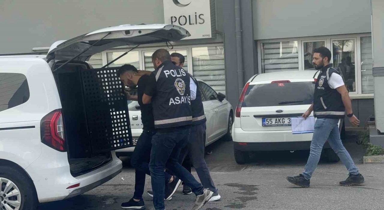 Çocukların gözü önünde babaya tokat atan şahıs, aynı gün başka bir sürücüyü silahla tehdit etmiş