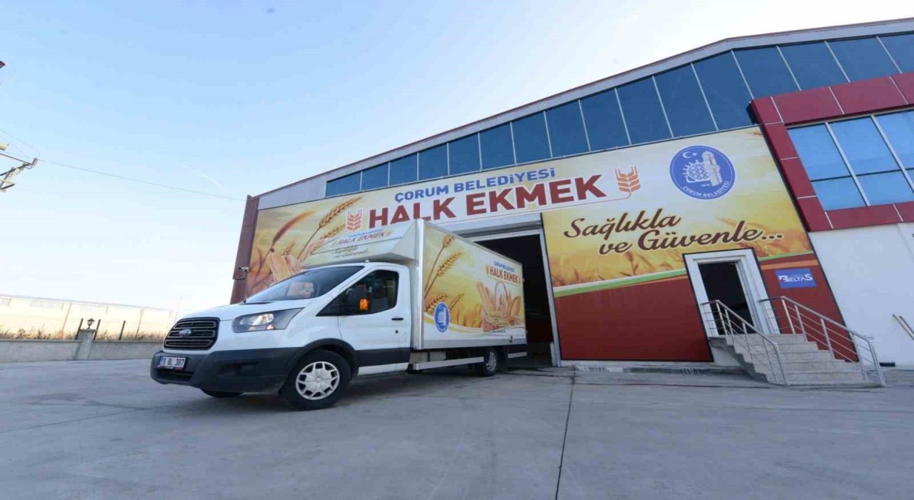 Çorum Halk Ekmekte 210 gram ekmek 10 TLye satılacak