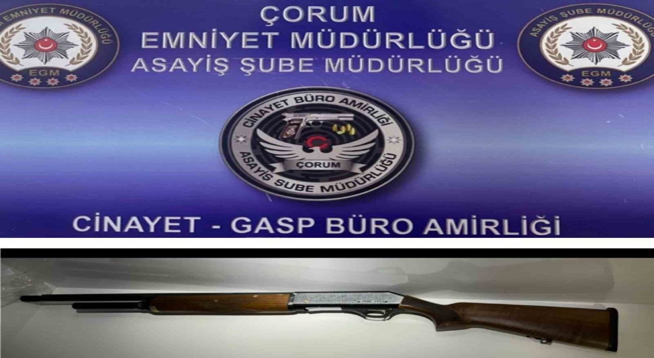 Çorumda aranan 4 şüpheli yakalandı