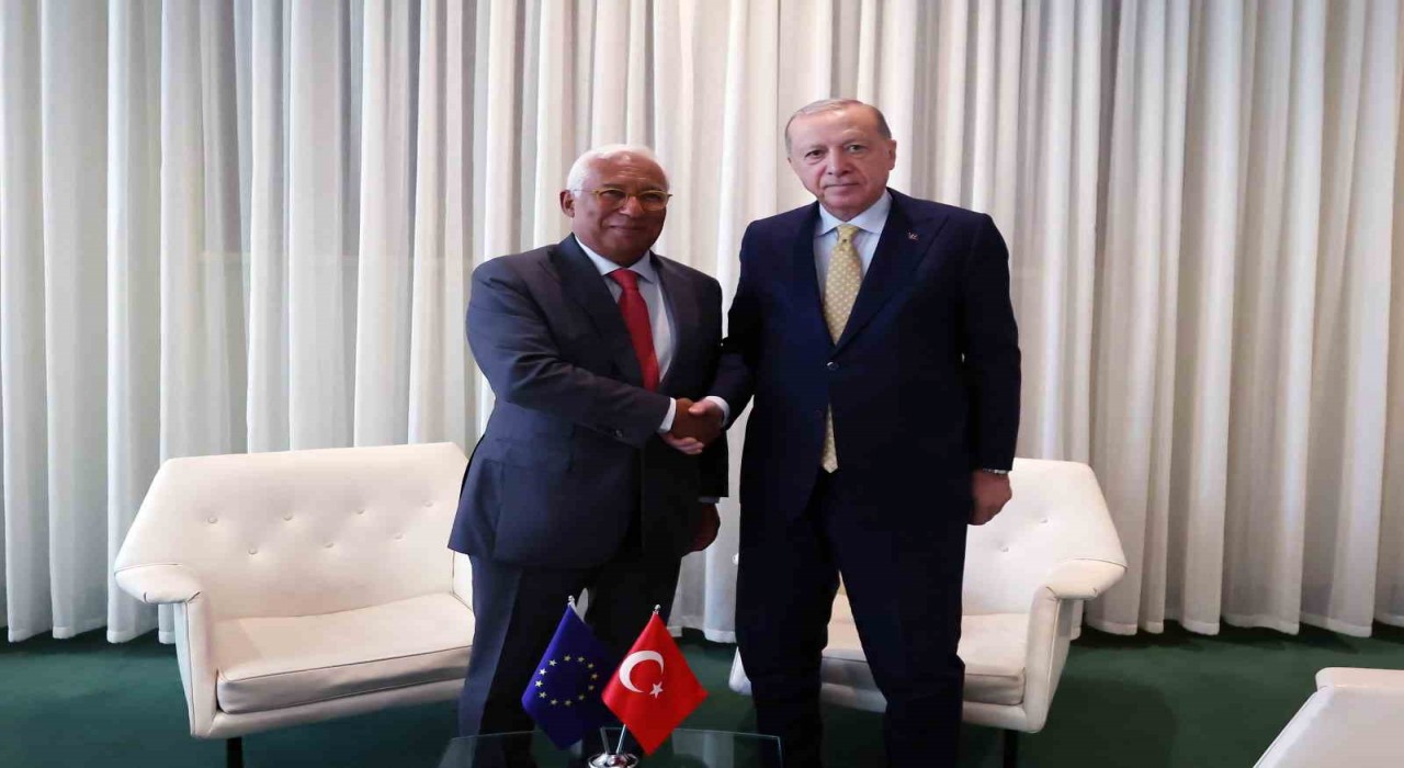 Cumhurbaşkanı Erdoğan, AB Konseyi Başkanı Costayı kabul etti