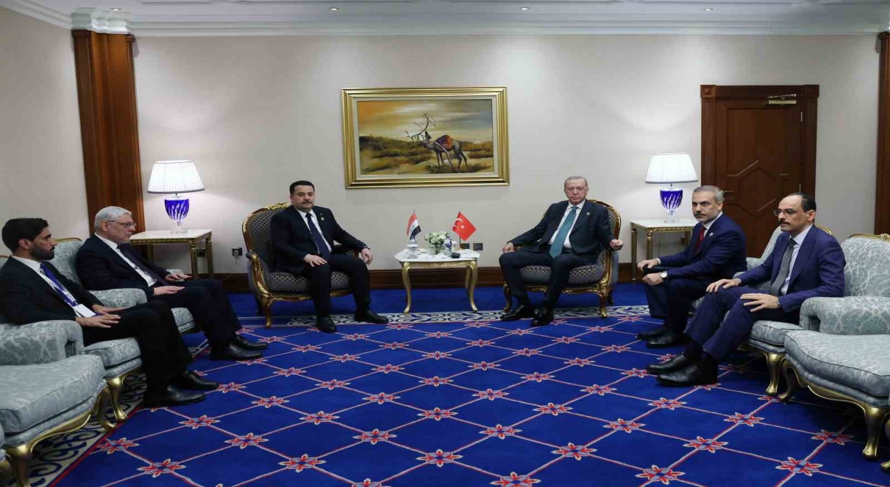 Cumhurbaşkanı Erdoğan, Irak Başbakanı Sudaniyi kabul etti