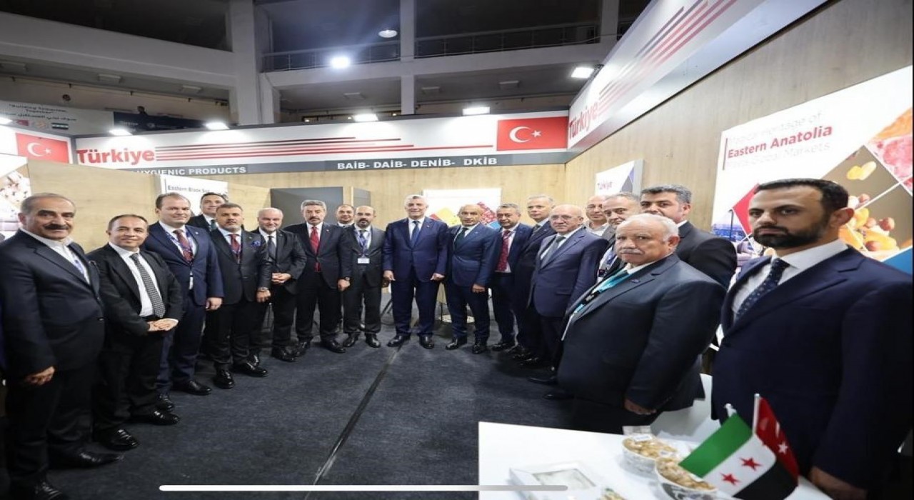 Denizlili tekstilciler 62. Uluslararası Şam Fuarında yerini aldı