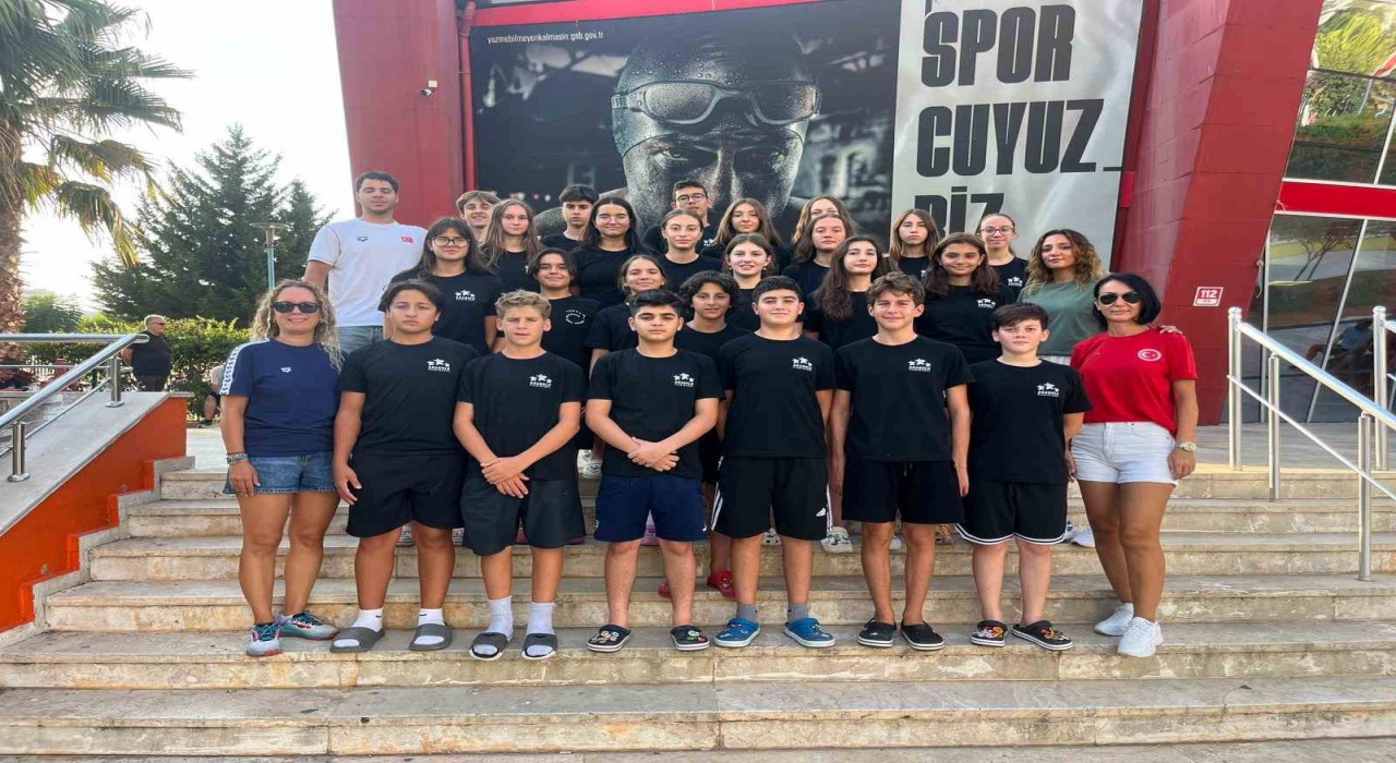 Denizlili yüzücüler Türkiye Şampiyonasında madalyaları topladı