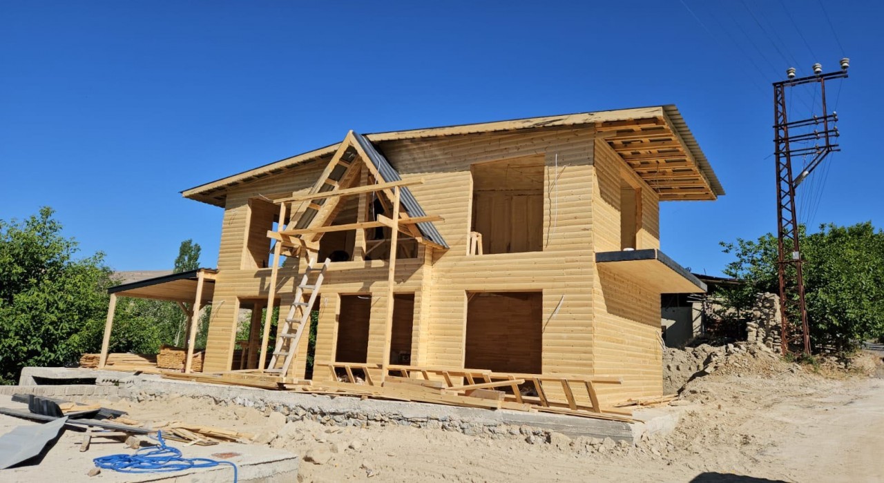 Deprem bölgesi Malatyada ahşap evlere ilgi artıyor