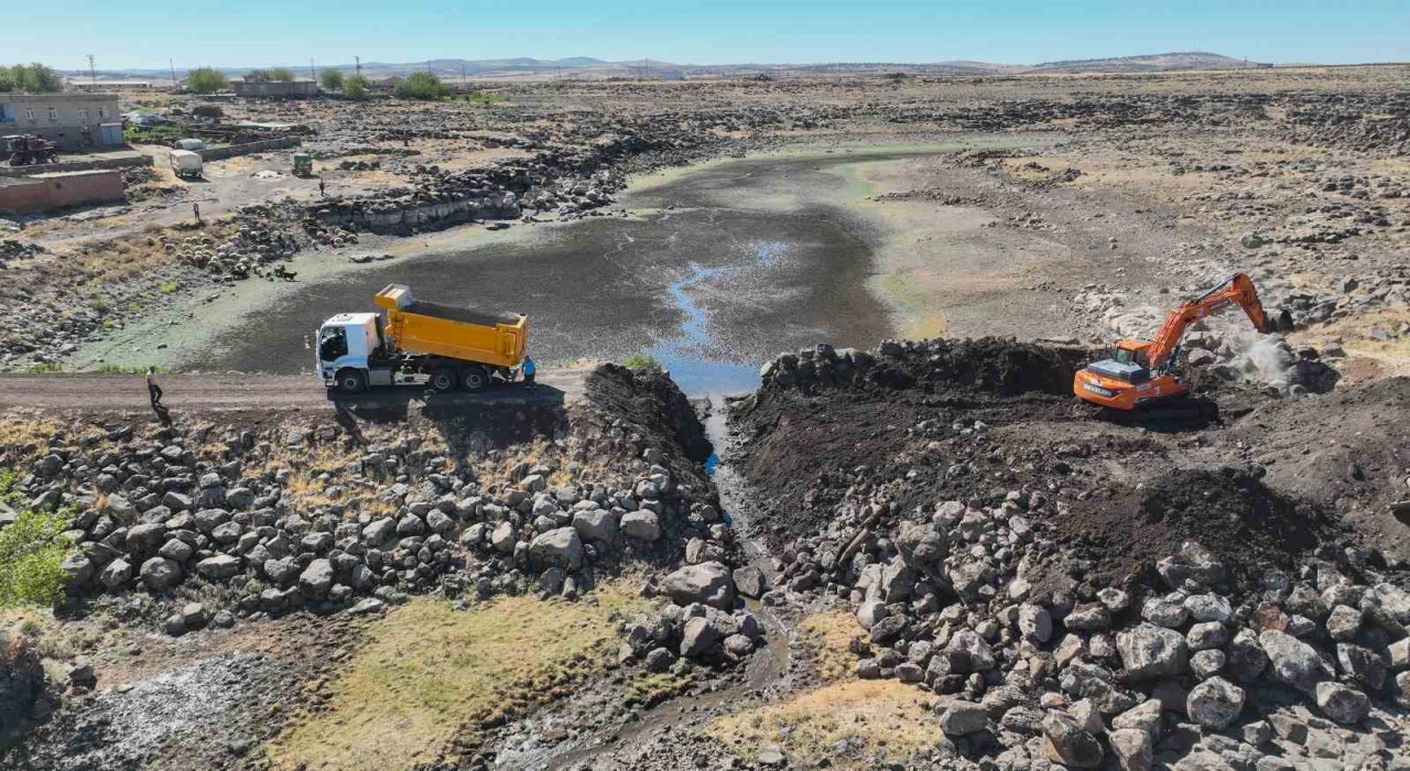 Diyarbakırda 6 bin hayvanın faydalanacağı su kaynağı göletler onarıldı