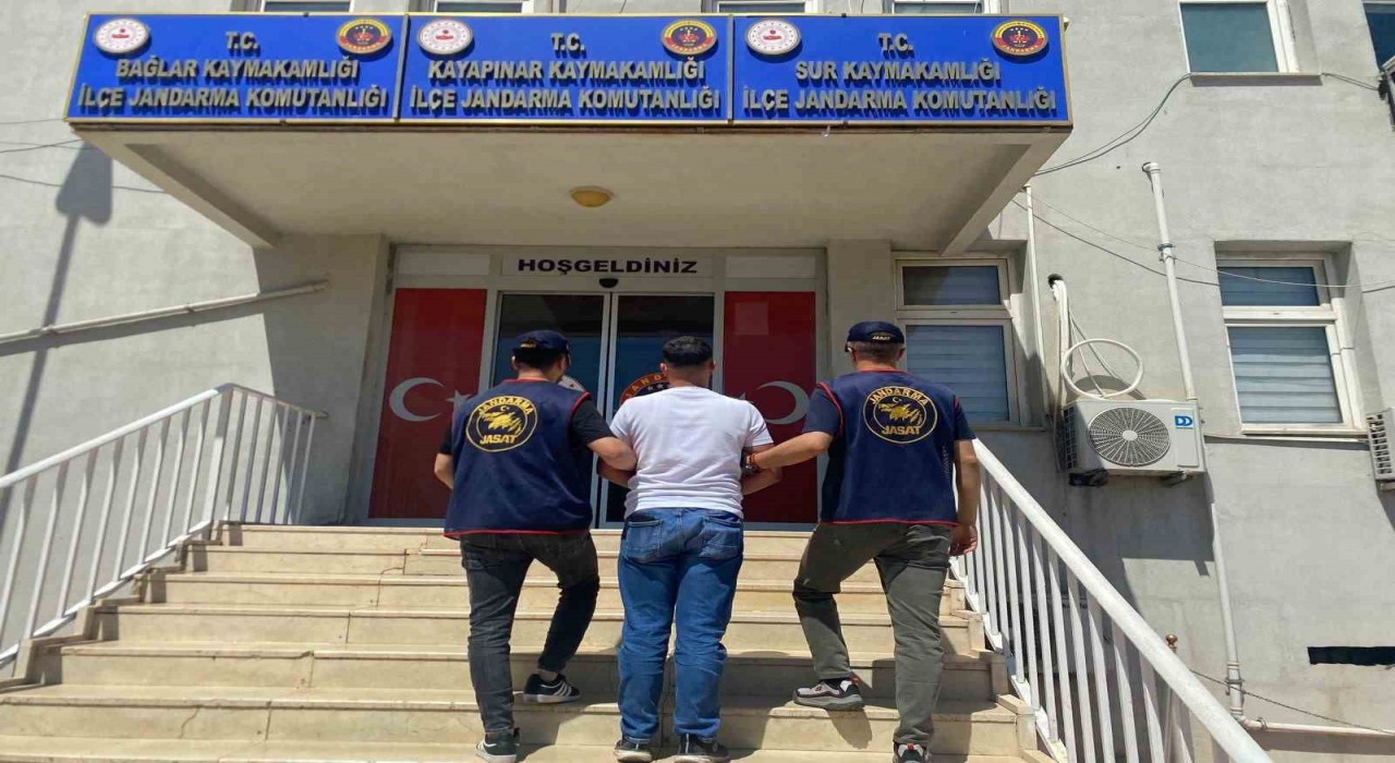 Diyarbakırda haklarında kesinleşmiş hapis cezası bulunan 63 kişi yakalandı