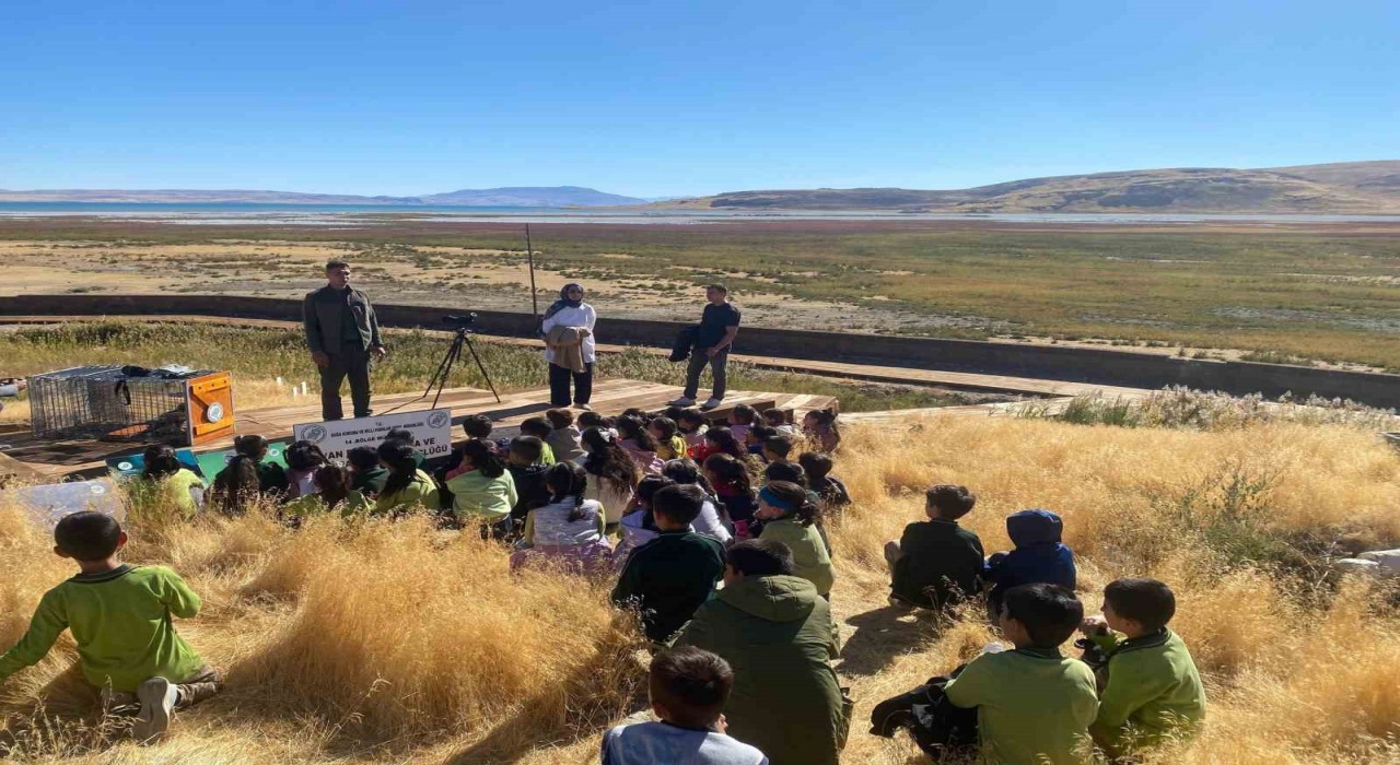 DKMP, öğrencilere tabiatın korunması için eğitim veriyor