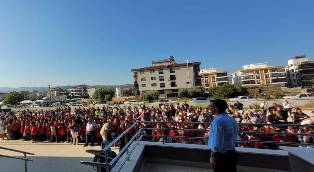 Dört Eylül İlkokulunda eğitim yılı Yeşil Vatan temasıyla açıldı