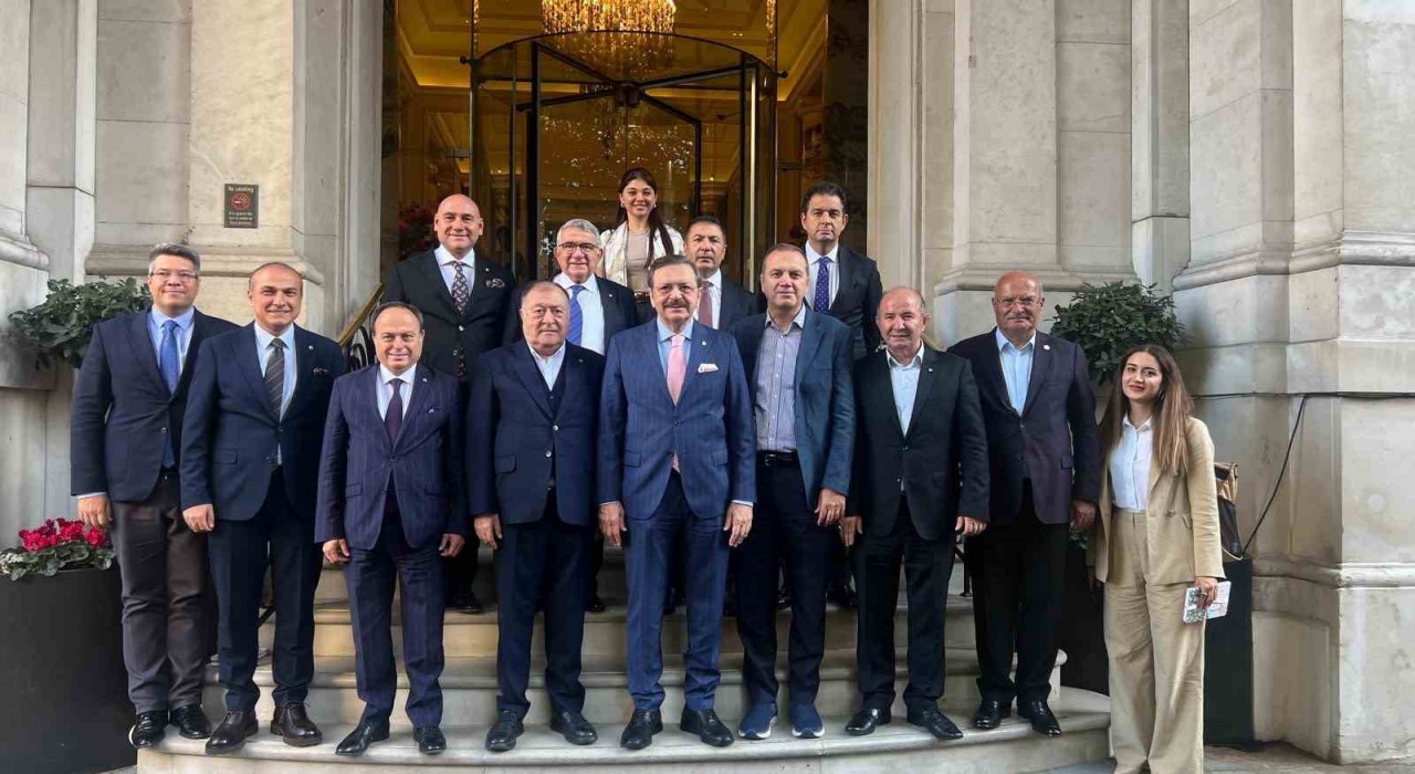 DTO Başkanı Erdoğan, Londrada temaslarda bulundu