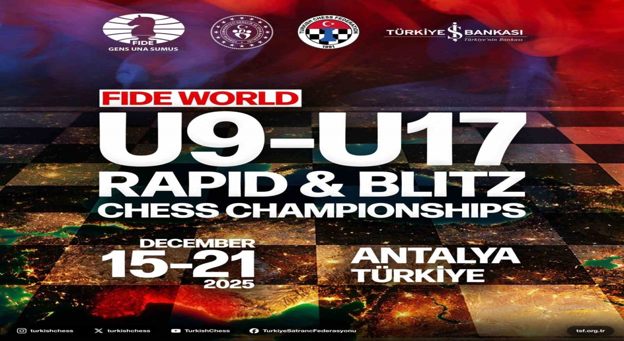 Dünya Hızlı ve Yıldırım Satranç Şampiyonası Türkiyede