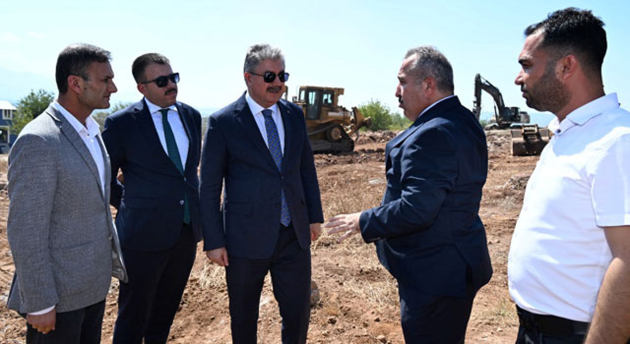 Düziçi Sanayi Bölgesi Yolunda Çalışmalar Sürüyor