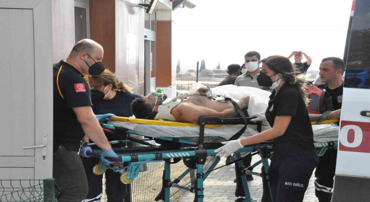 Edirnede kimyasal maddeden zehirlenen 5 işçi hastaneye kaldırıldı