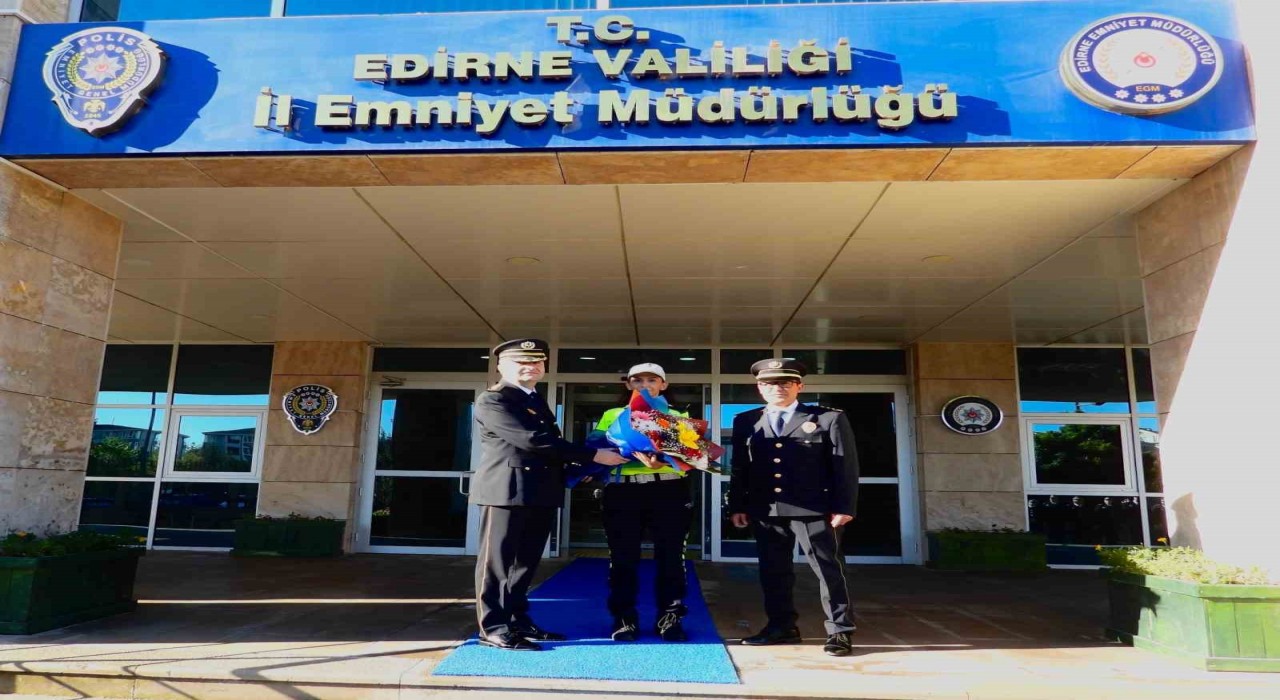Edirnenin yeni Emniyet Müdürü Ayhan göreve başladı